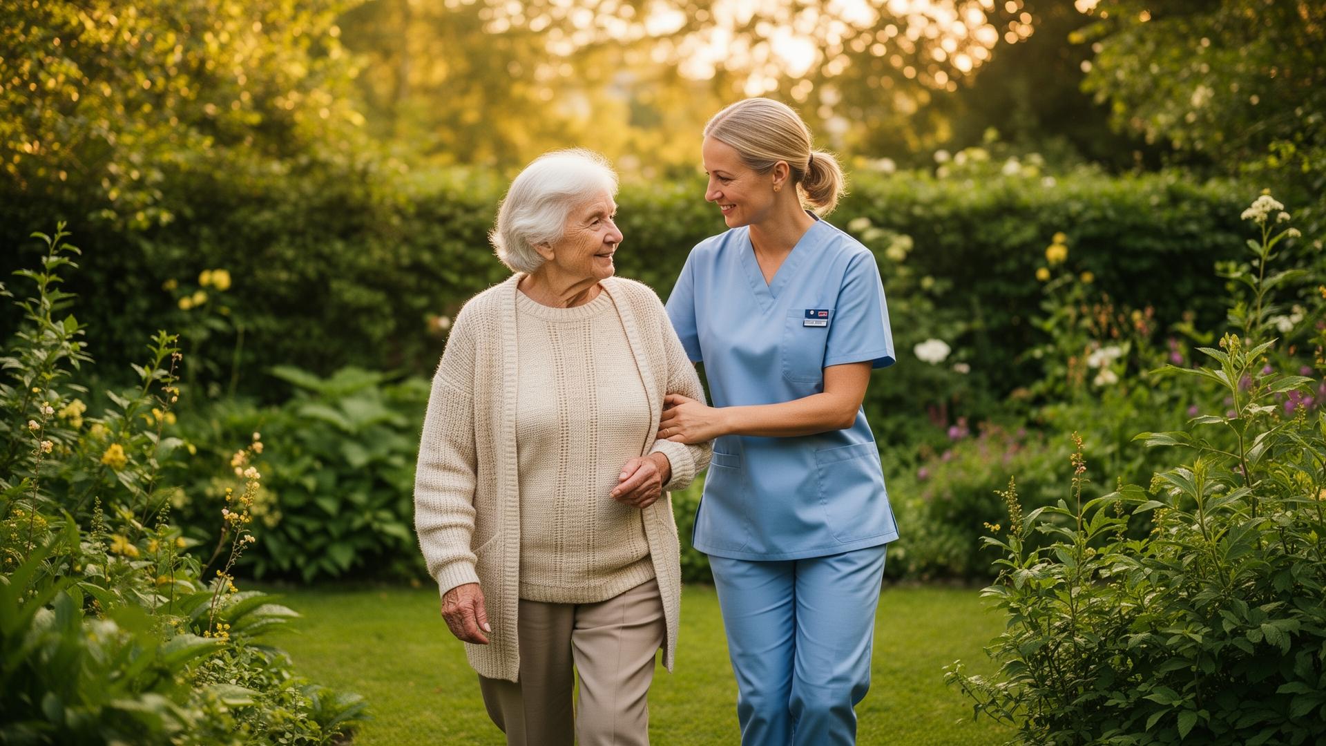 Professionell omsorg och stöd