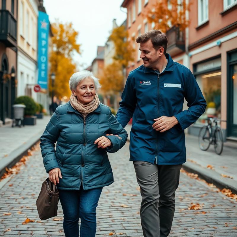 Ledsagartjänst - promenad och sällskap